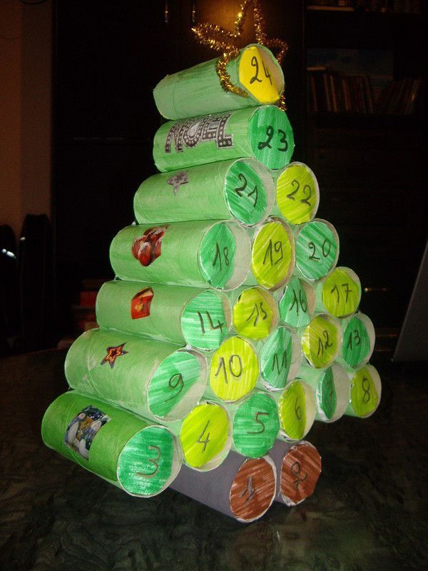 Calendrier De L Avent Rouleau Papier Toilette - Calendrier de l'avent